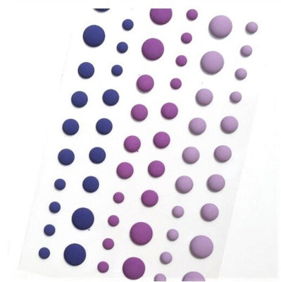 Enamel Dots - Matte Lavender Fields