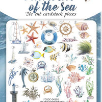 59pcs Memories of the Sea die cuts