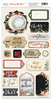 18pcs Merry Christmas chipboard die cuts