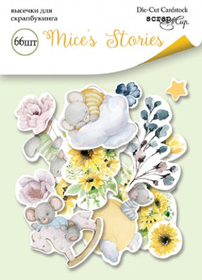 66pcs Mice's Stories die cuts - Crafty Wizard