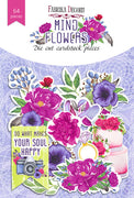 64pcs Mind Flowers die cuts - Crafty Wizard
