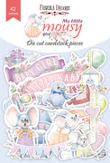 42pcs My Little Mousy Girl die cuts