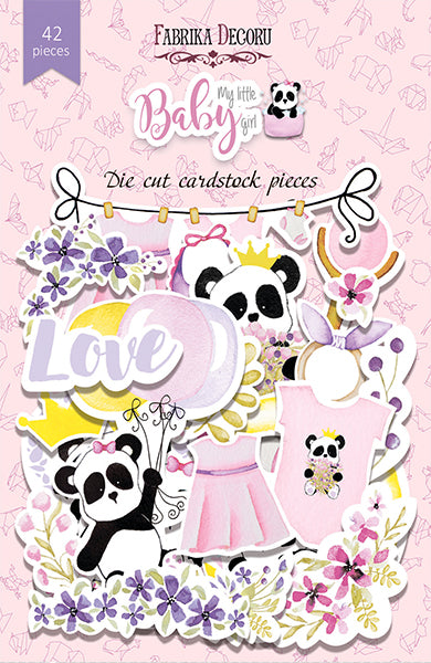 42pcs My Little Baby Girl die cuts - Crafty Wizard