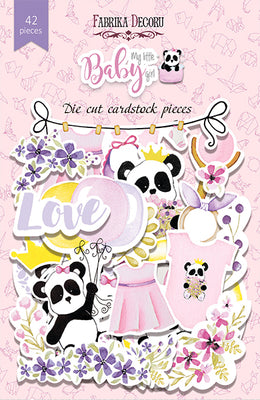 42pcs My Little Baby Girl die cuts - Crafty Wizard