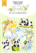 45pcs My Little Panda Boy die cuts - Crafty Wizard