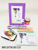 Stamping Bella - Oddball Sparkle Fairy - Rubber Stamp Set - Crafty Wizard