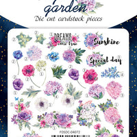 63pcs Night Garden die cuts - Crafty Wizard