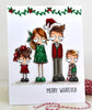 Stamping Bella  - Oddball Christmas Parents - Rubber Stamp Set