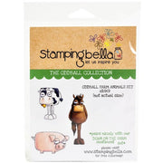 Stamping Bella - Oddball Farm Animals Set - Rubber Stamp Set