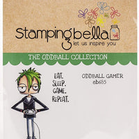 Stamping Bella Oddball Gamer - Rubber Stamp Set