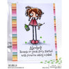 Stamping Bella  - Oddball with a Martini - Rubber Stamp Set - Crafty Wizard