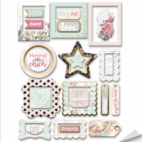 25pcs Oh Ballet frames and tags - Crafty Wizard