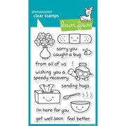Lawn Fawn - On the Mend - Clear Stamp Set