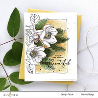 Altenew - Paint-A-Flower: Paeonia Japonica- Clear Stamp Set