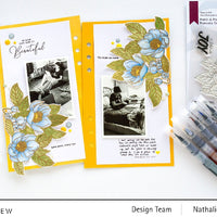 Altenew - Paint-A-Flower: Paeonia Japonica- Clear Stamp Set