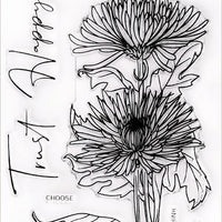 Altenew - Paint-A-Flower: Spider Mums - Clear Stamp Set