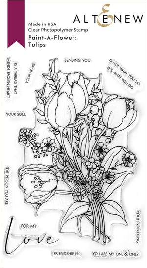 Tulip Blossoms Stamps - Book of 20