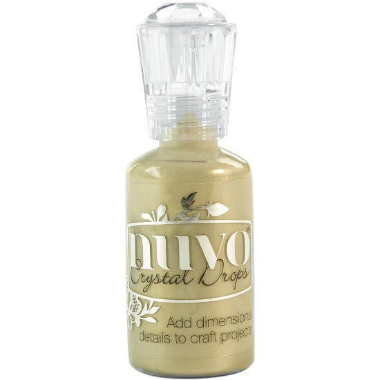 Nuvo Crystal Drops - Pale Gold
