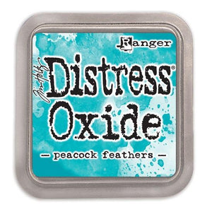 Tim Holtz Distress Oxide Ink Pad - Peacock Feathers - Crafty Wizard