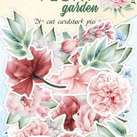 63pcs Peony Garden die cuts