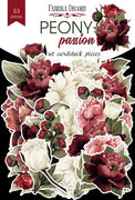 63pcs Peony Passion die cuts