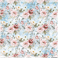 12" x 12" paper pad - Flower Fiesta