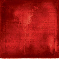 8" x 8" paper pad - Red Mood
