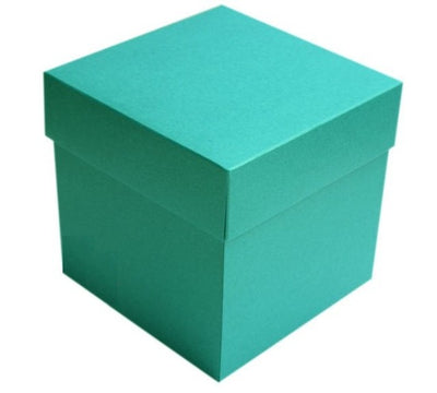 GoatBox Exploding box - shimmer turquoise