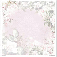 11.8" x 12.1" paper pad - English rose