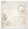11.8" x 12.1" paper pad - English rose