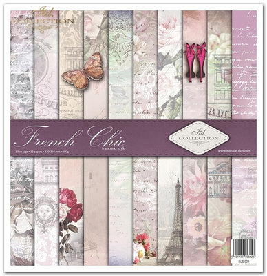 French chic -  paper pad - Crafty Wizard