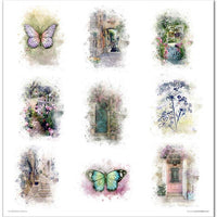 11.8" x 12.1" paper pad - Garden of Dreams