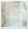 11.8" x 12.1" paper pad - Flower Post Forget Me Not