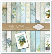 Flower post forget me not -  paper pad - Crafty Wizard