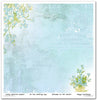 11.8" x 12.1" paper pad - Flower Post Forget Me Not