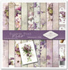 Flower post violet -  paper pad - Crafty Wizard