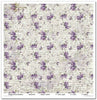 11.8" x 12.1" paper pad - Flower Post Violet