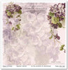 11.8" x 12.1" paper pad - Flower Post Violet