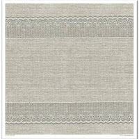 11.8" x 12.1" paper pad - Linen & Lace