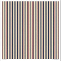 11.8" x 12.1" paper pad - Retro stripes