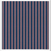 11.8" x 12.1" paper pad - Retro stripes