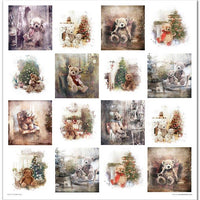 11.8" x 12.1" paper pad - Scottish style