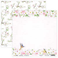 12" x 12" paper pad - Flower Dreams