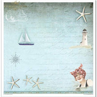 11.8" x 12.1" paper pad - Seafaring Adventure