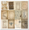 11.8" x 12.1" paper pad - Secrets of the old diary