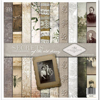 Secrets of the old diary -  paper pad - Crafty Wizard