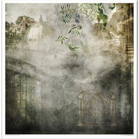 11.8" x 12.1" paper pad - Secrets of the old diary