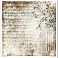11.8" x 12.1" paper pad - Secrets of the old diary