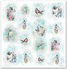 11.8" x 12.1" paper pad - Shabby Chic for Spring