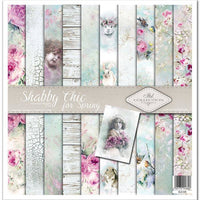 Shabby chic for spring -  paper pad - Crafty Wizard